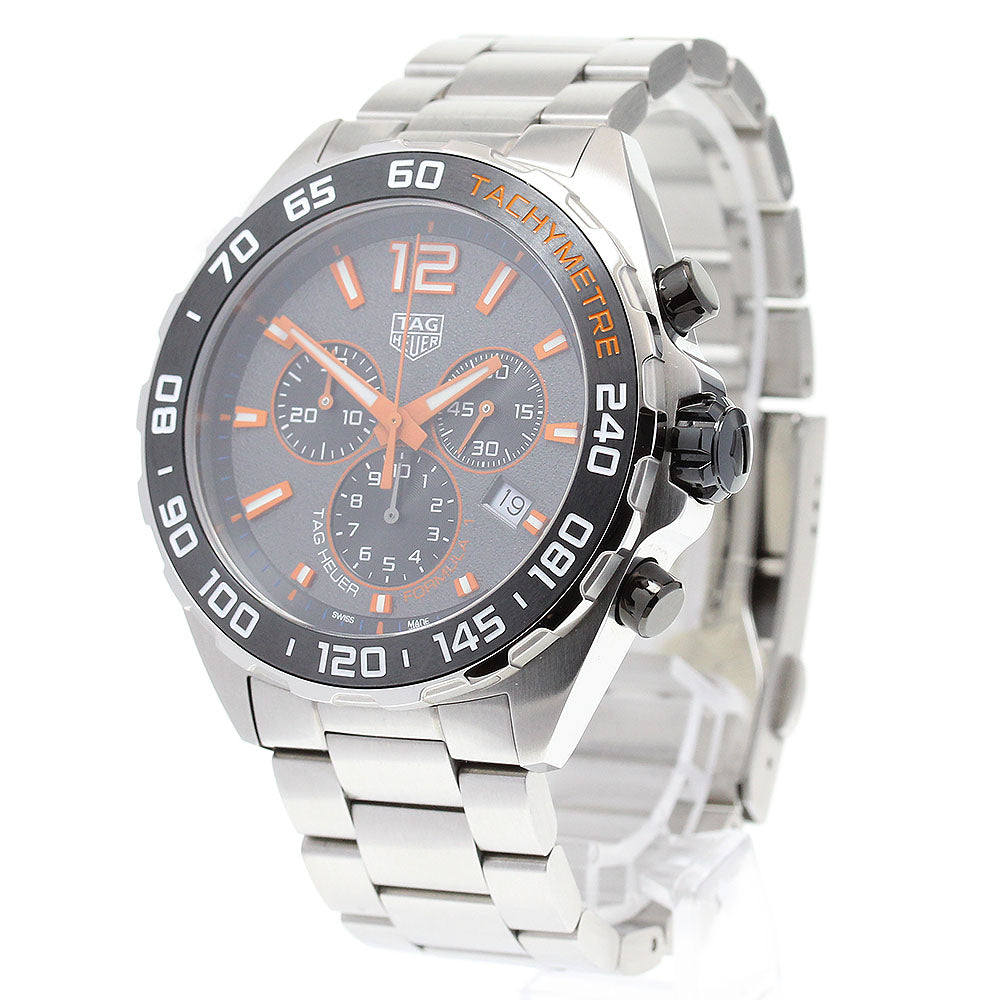 TAG HEUER Formula 1 CAZ101AF Chronograph gray Dial Quartz Men's Watch_843608