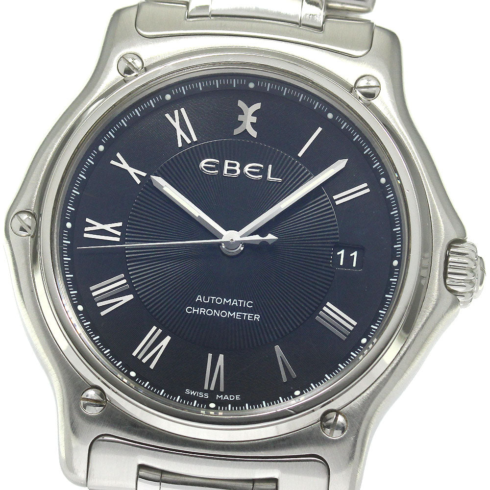 EBEL 1911 E9120L41 Date Black Dial Automatic Men's Watch_843619