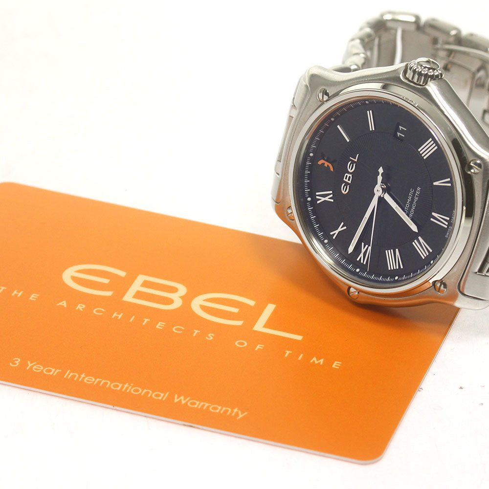 EBEL 1911 E9120L41 Date Black Dial Automatic Men's Watch_843619