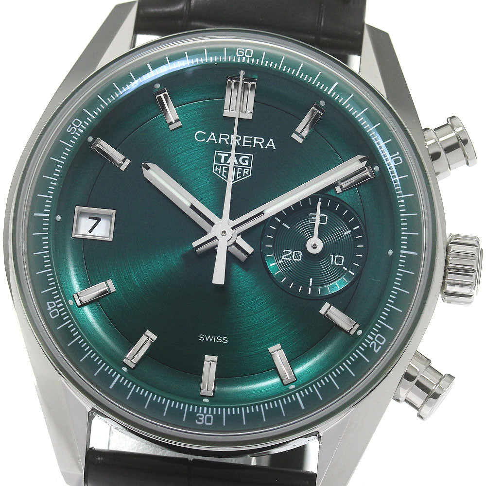 TAG HEUER Carrera CBS2211-0 Chronograph green Dial Automatic Men's Watch_843672