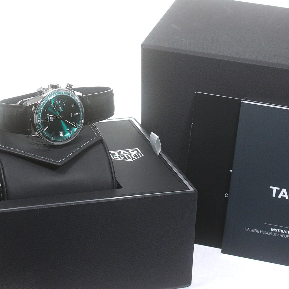 TAG HEUER Carrera CBS2211-0 Chronograph green Dial Automatic Men's Watch_843672