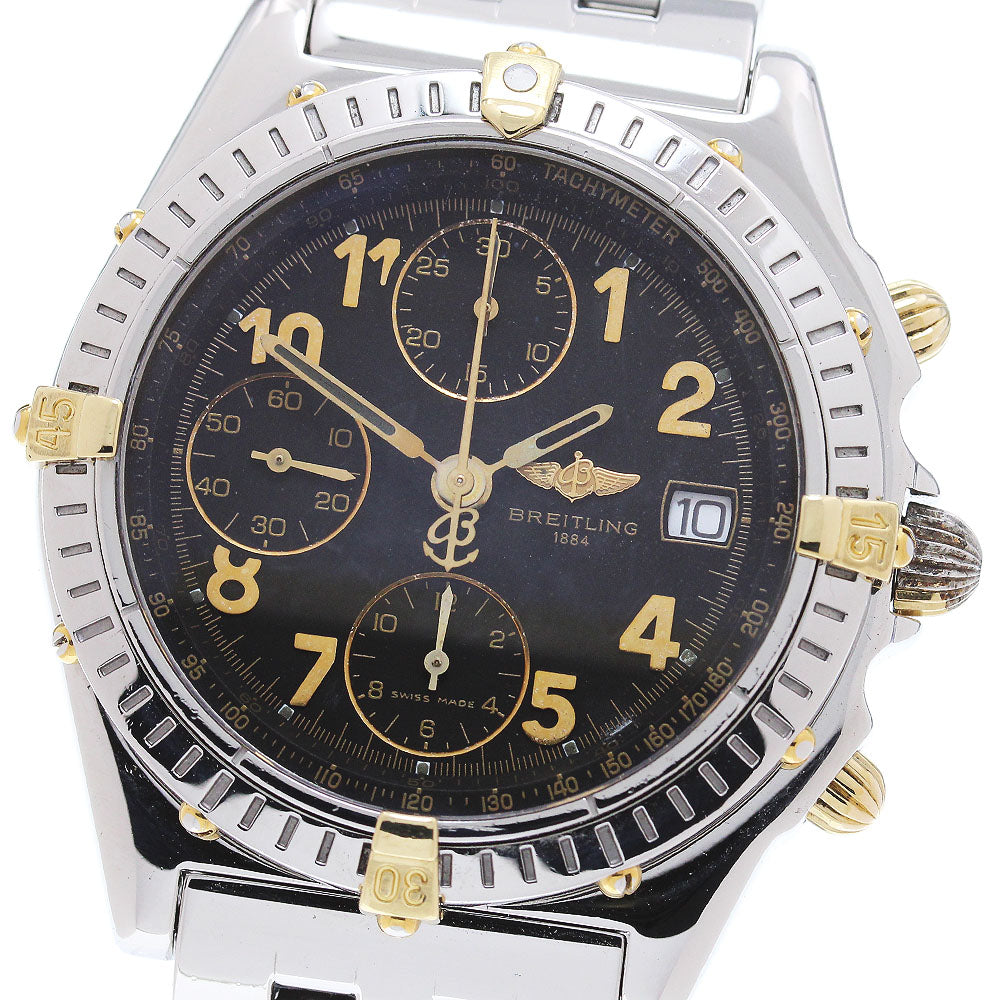 BREITLING Chronomat Bikoro B13050.1 Date Black Dial Automatic Men's Watch_843731