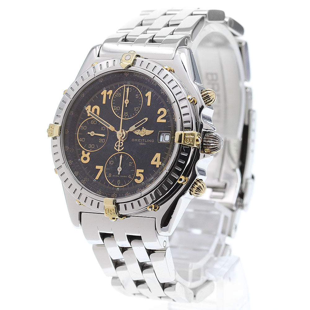 BREITLING Chronomat Bikoro B13050.1 Date Black Dial Automatic Men's Watch_843731