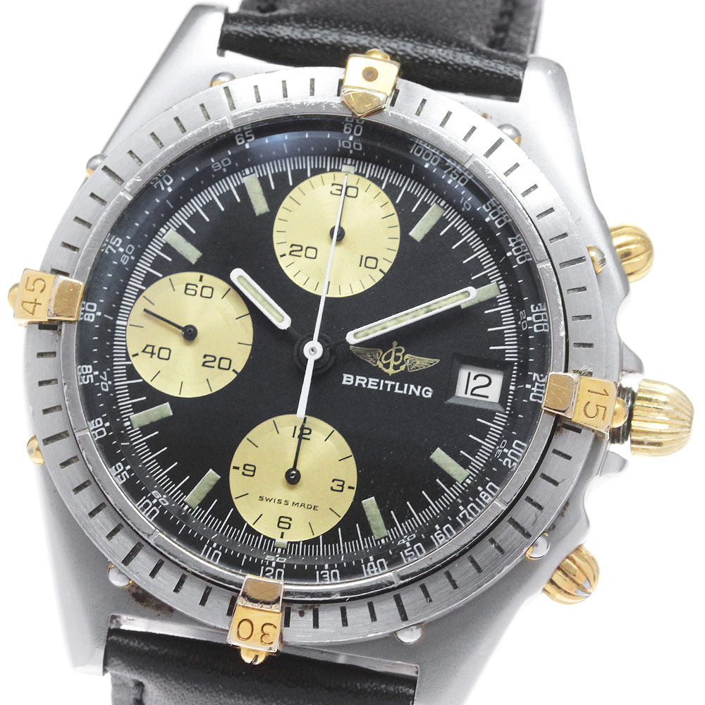 BREITLING Chronomat 81950 Date black Dial Automatic Men's Watch_843733