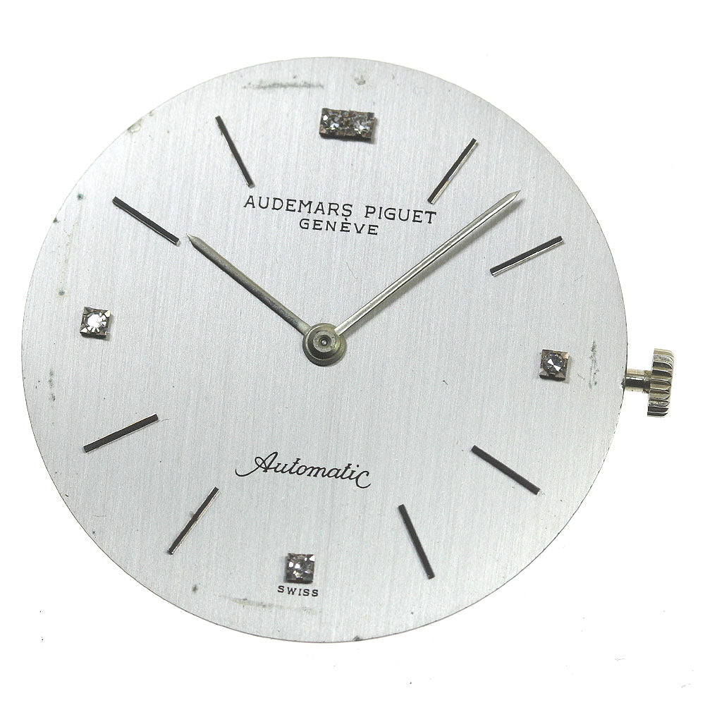 AUDEMARS PIGUET 5P diamond cal.K2120 movement Silver Dial Automatic Men's Watch_843740