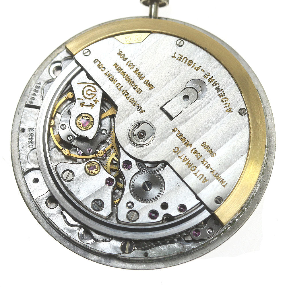 AUDEMARS PIGUET 5P diamond cal.K2120 movement Silver Dial Automatic Men's Watch_843740