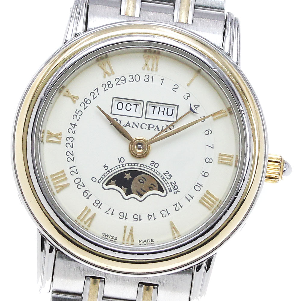 Blancpain Villeret 6395 Moon phase Beige Dial Automatic Ladies Watch_843805