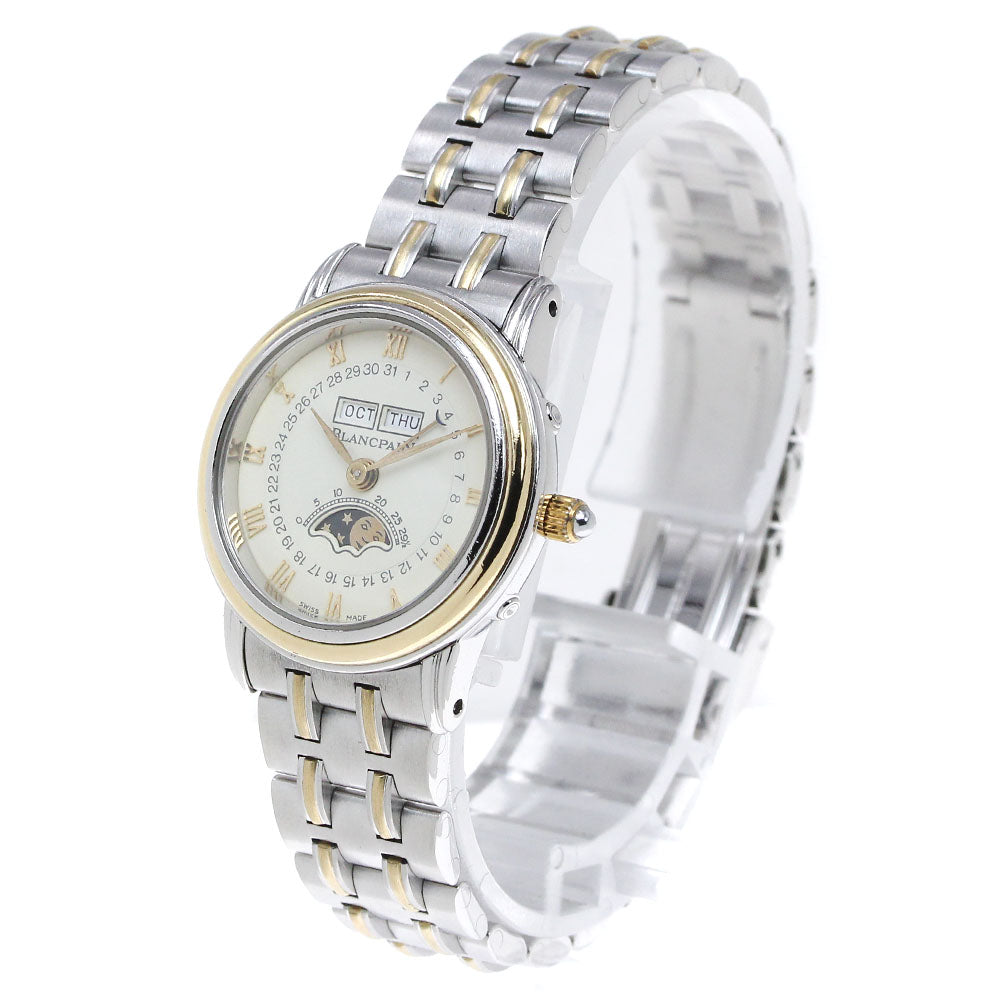Blancpain Villeret 6395 Moon phase Beige Dial Automatic Ladies Watch_843805