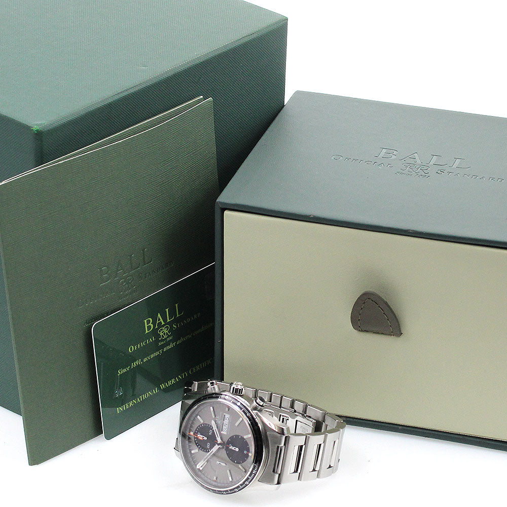 BALLWATCH Stokeman Storm Chaser Pro CM3090C-S1J-GY Chronograph gray Dial Automatic Men's Watch_843828