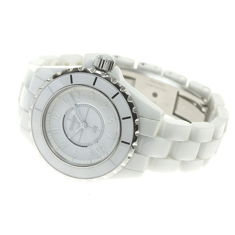 CHANEL J12 White Phantom H3442 white Dial Quartz Ladies Watch_843833