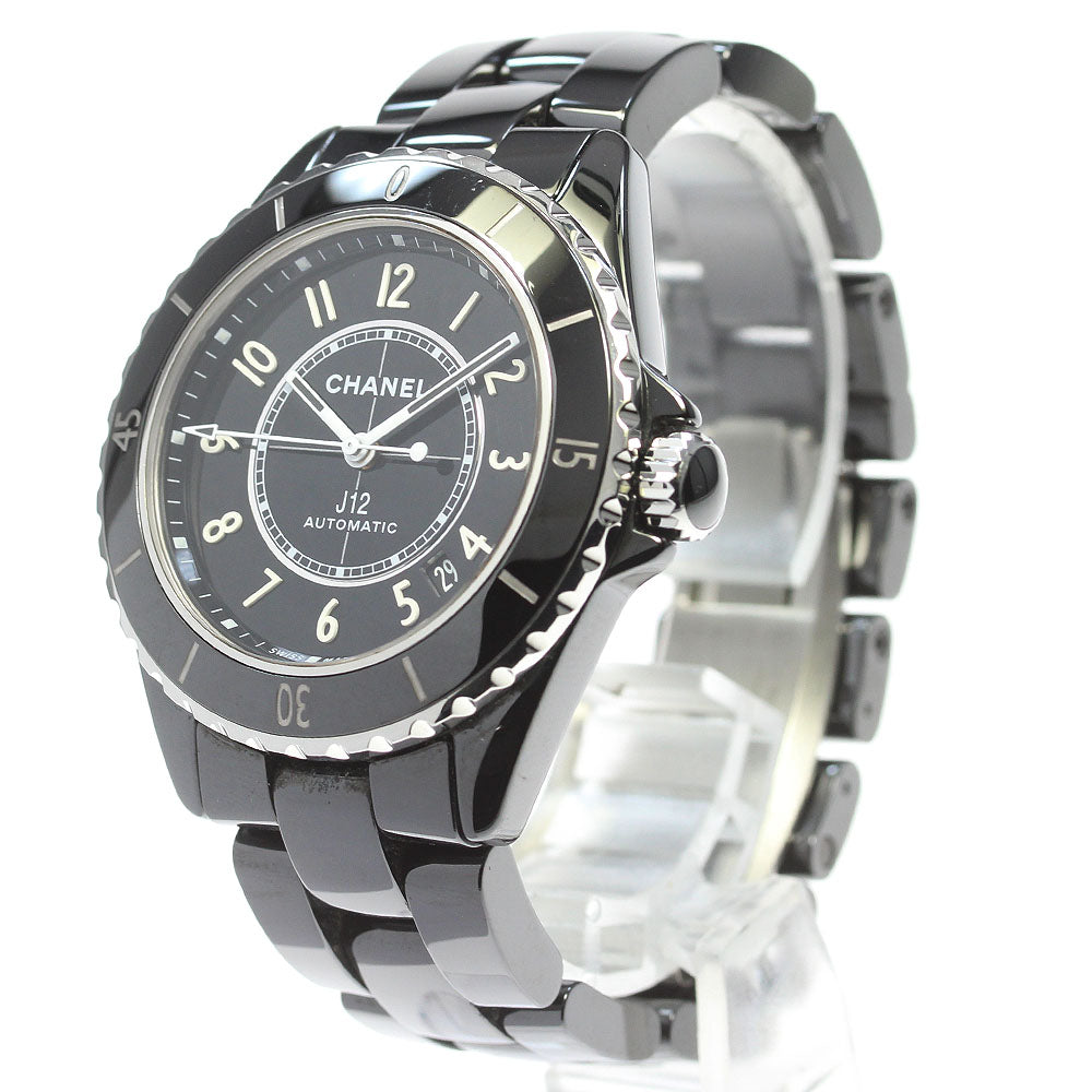 CHANEL J12 H5697 Black ceramic date black Dial Automatic Men's Watch_843846