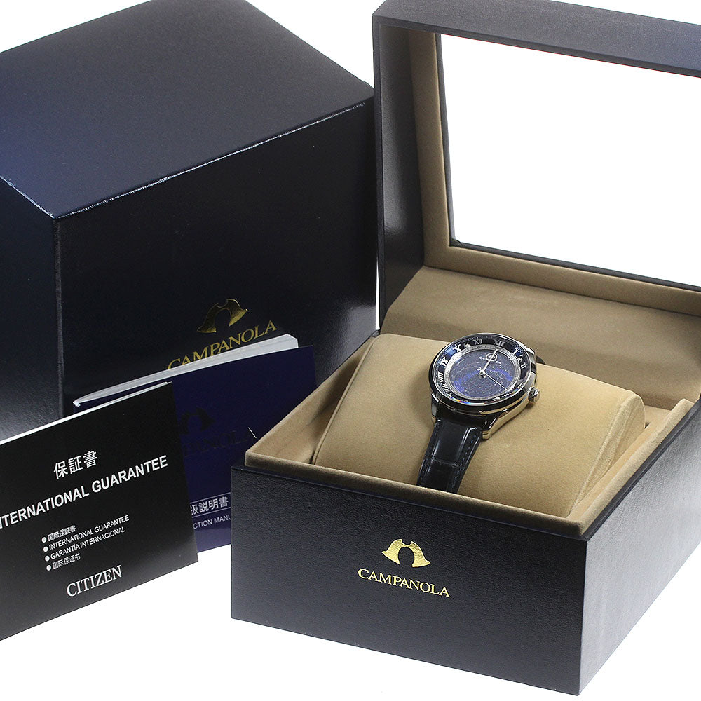 CITIZEN Campanola Cosmo Sign 4394-T025731/AO1030-09L blue Dial Quartz Men's Watch_843864