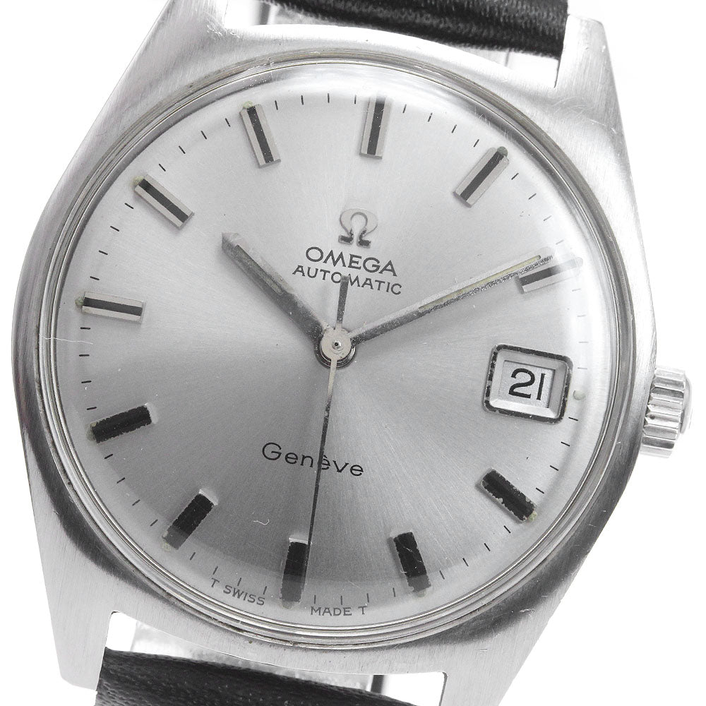 OMEGA Geneve 166.041 Date Cal.565 Silver Dial Automatic Men's Watch_843905