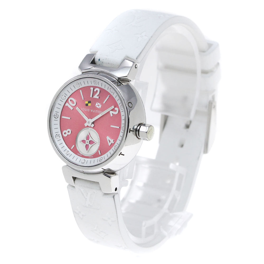 LOUIS VUITTON Tambour Lovely Cup Q1M02 12P diamond QZ Ladies Watch_843913