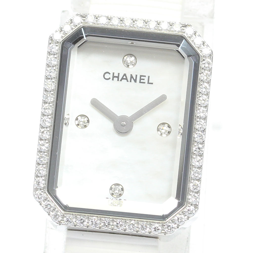 CHANEL Premiere H2433 Diamond Bezel White shell Dial Quartz Ladies Watch_843940
