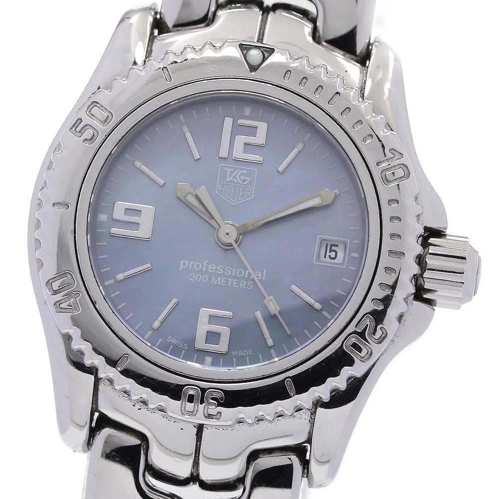 TAG HEUER professional WT141B.BA0561 Date Blue shell Dial Quartz Ladies _844082