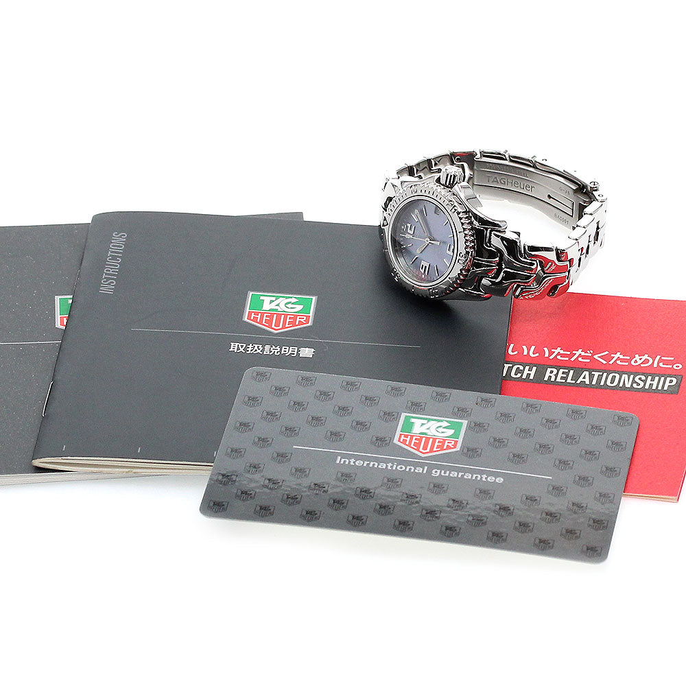 TAG HEUER professional WT141B.BA0561 Date Blue shell Dial Quartz Ladies _844082