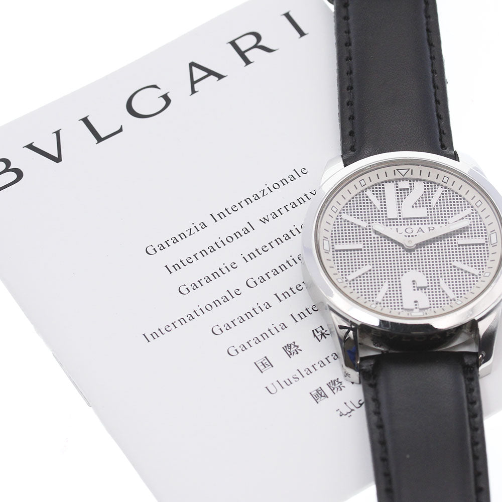 BVLGARI Solo tempo ST37S black Dial Quartz Men's Watch_844113
