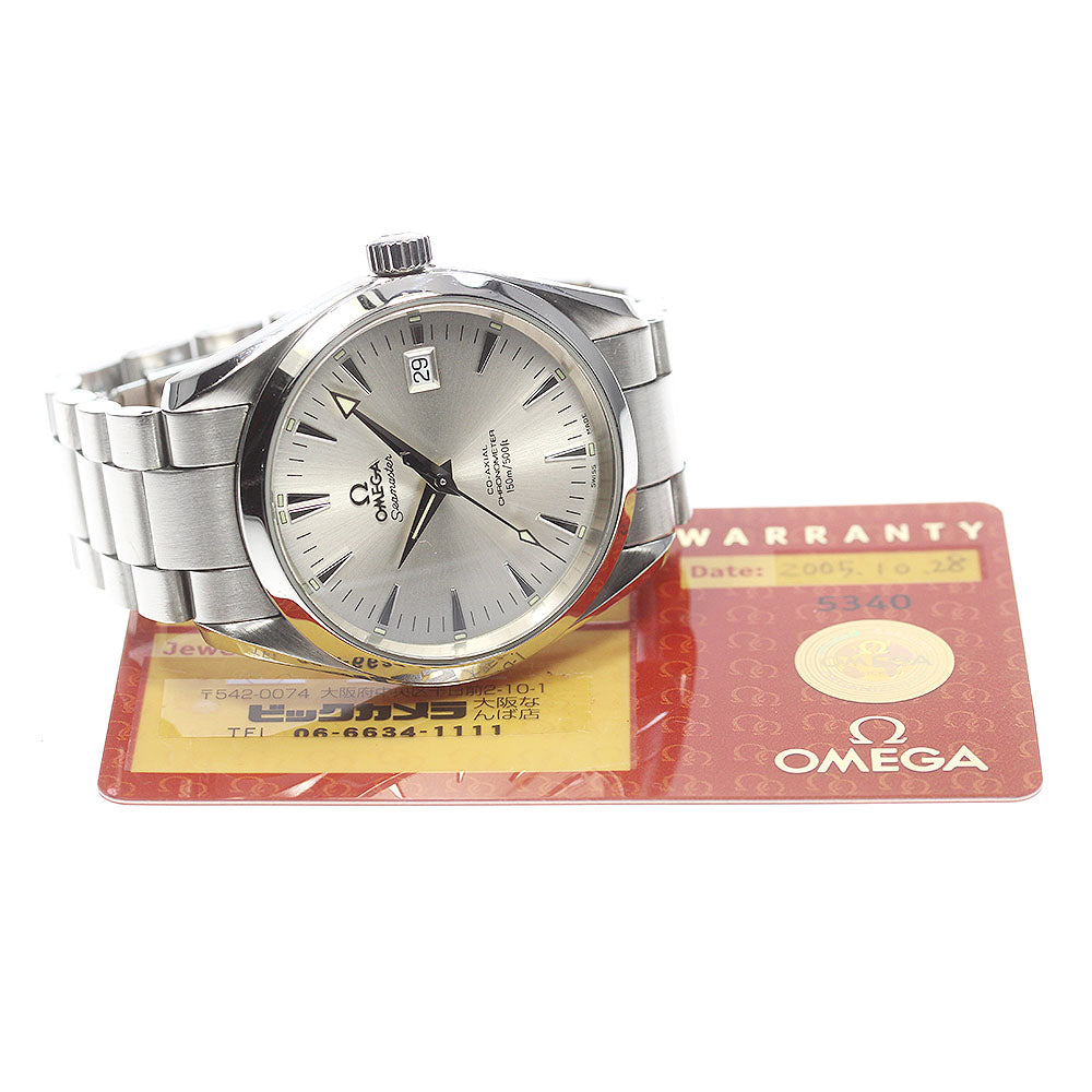 OMEGA Seamaster Aqua Terra 2503.30 Coaxial Silver Dial Automatic Men's_844141