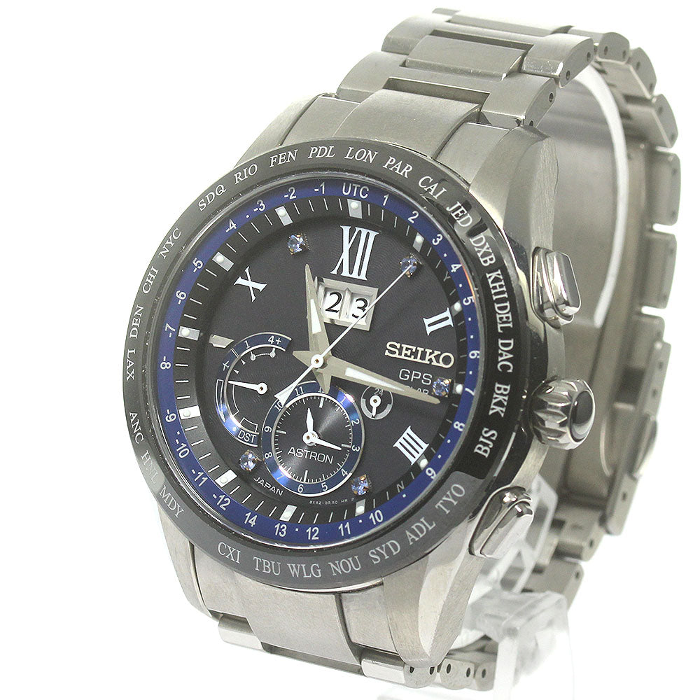 SEIKO Astron SBXB145/8X42-0AA0-3 Solar Powered Radio Men's Watch_844152