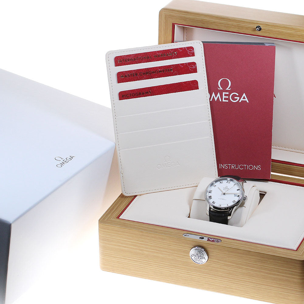 OMEGA De Ville Hour Vision 433.13.41.21.02.001 Coaxial Master Chronometer Silver Dial Automatic Men's Watch_844191