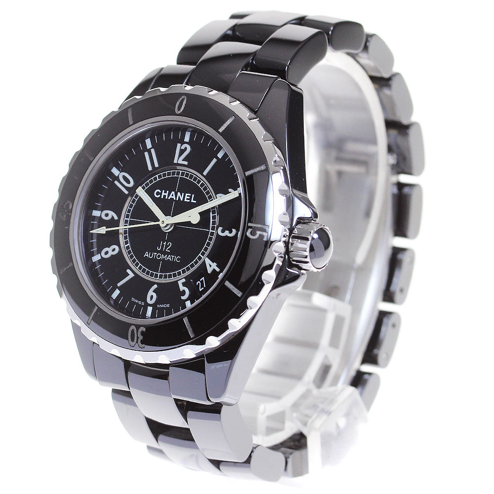 CHANEL J12 H0685 Date black ceramic black Dial Automatic Men's Watch_844234
