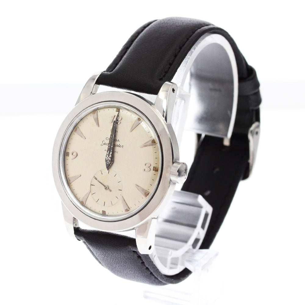 OMEGA 2576-3C cal.342 harf floater Silver Dial Automatic Men's Watch_844235