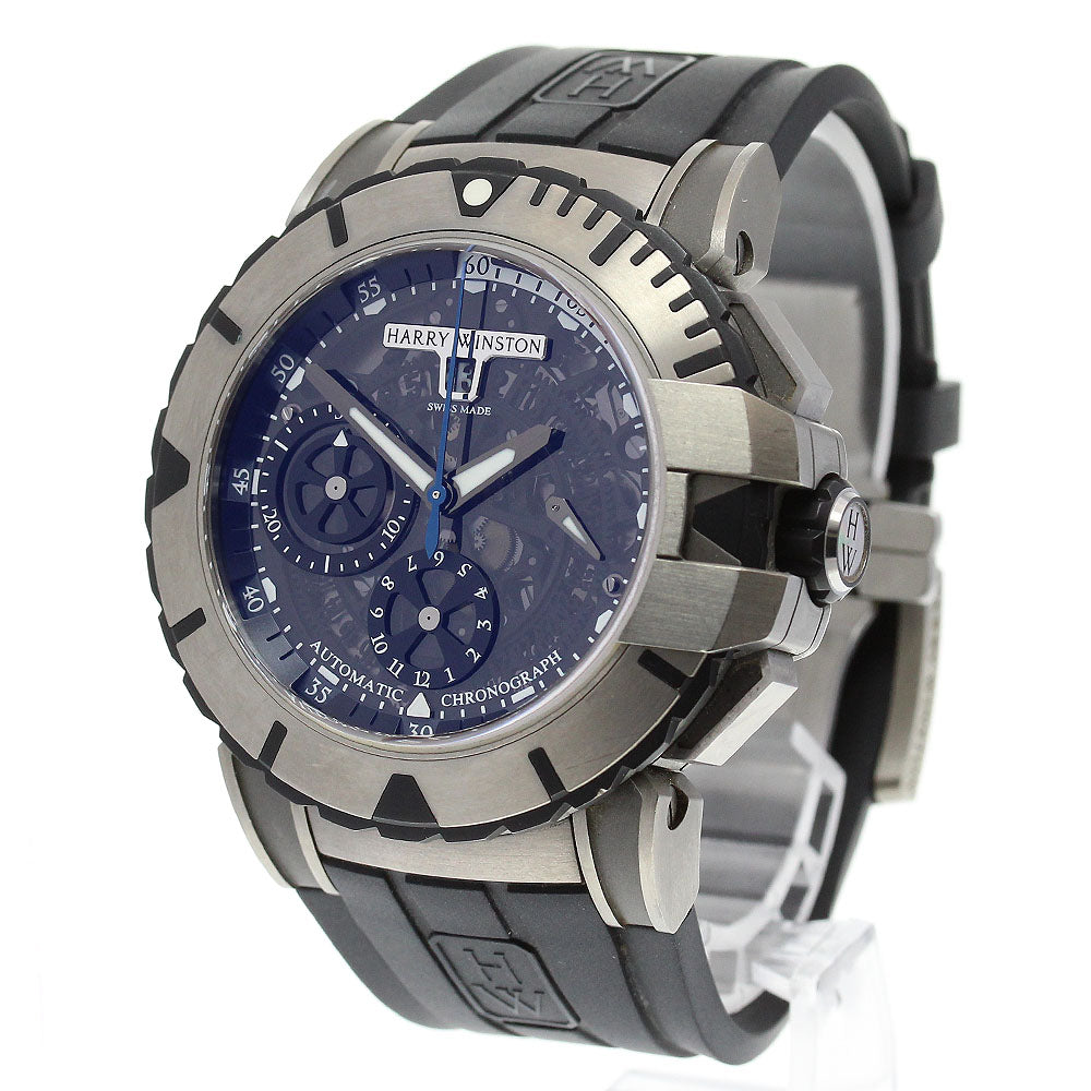 HARRY WINSTON ocean sports OCSACH44 black Dial Automatic Men's Watch_844240