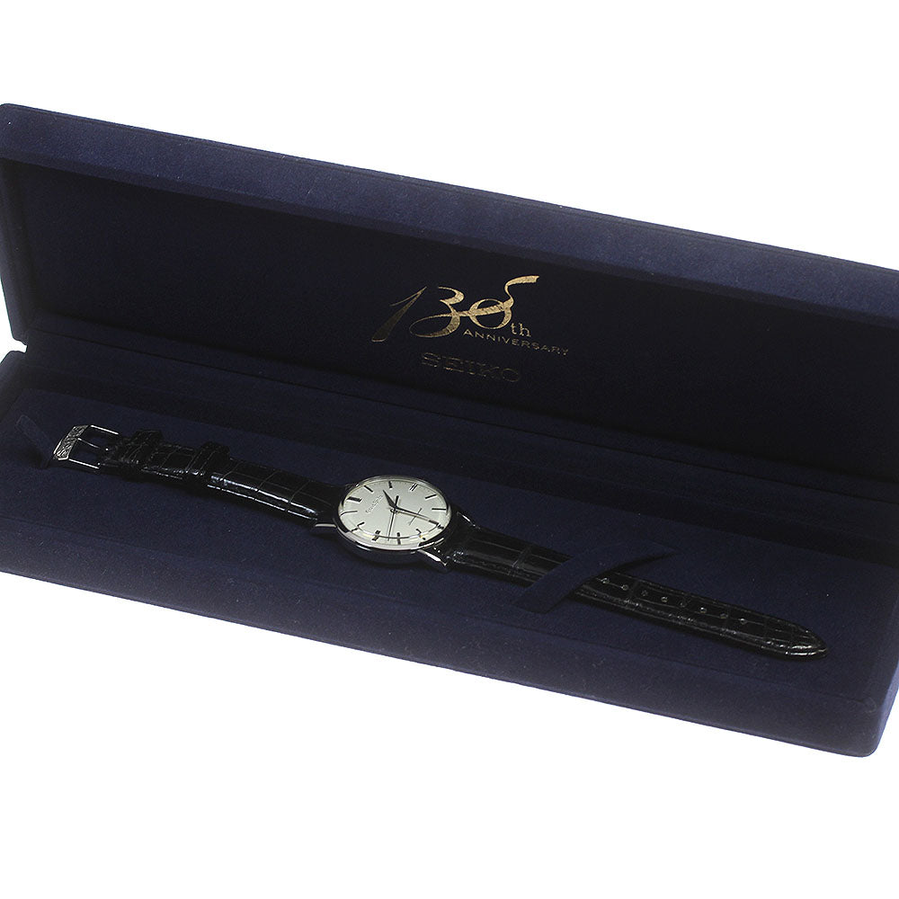 SEIKO Grand Seiko SBGW033/9S64-00B0 130th anniversary model Silver Dial Hand Winding Men's Watch_844256