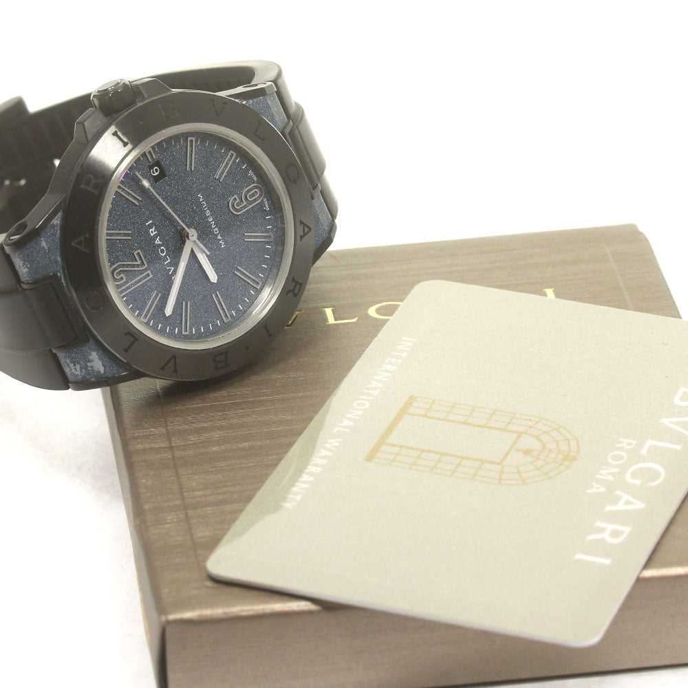 BVLGARI Diagono Magnesium DG41SMC blue Dial Automatic Men's Watch_844258