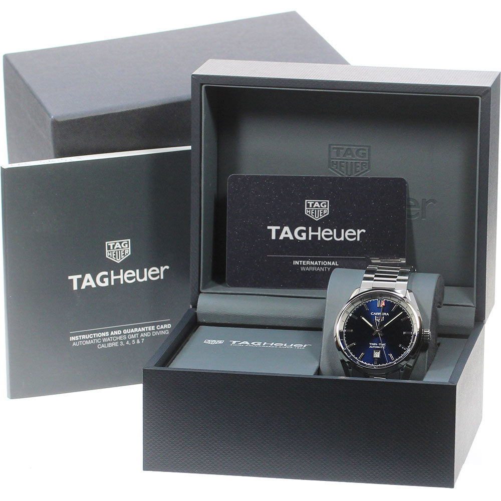 TAG HEUER Carrera Twin time WBN201A Caliber 7 Automatic Men's Watch_844304
