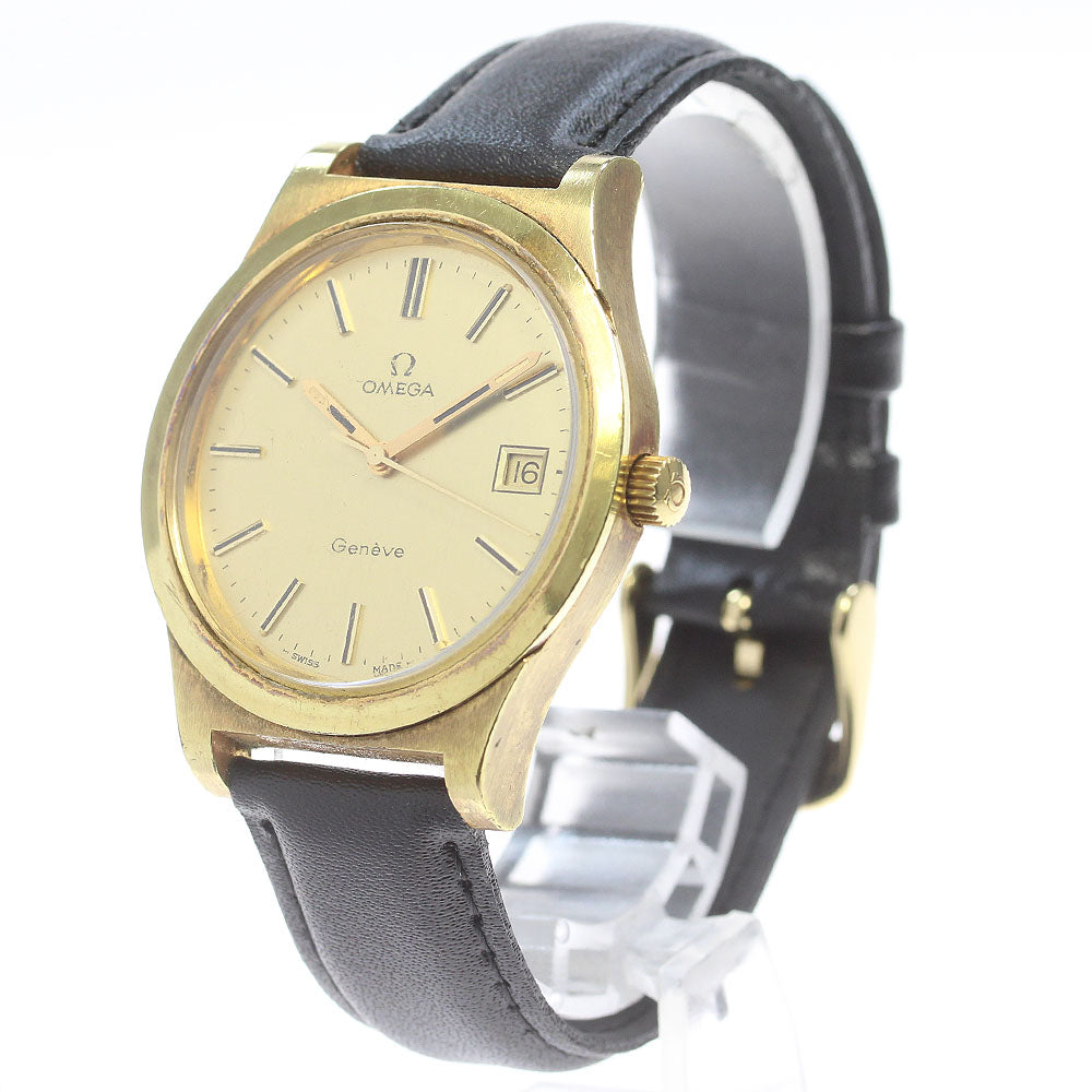 OMEGA Geneve 136.0102 Date Cal.1030 gold Dial Hand Winding Men's Watch_844351