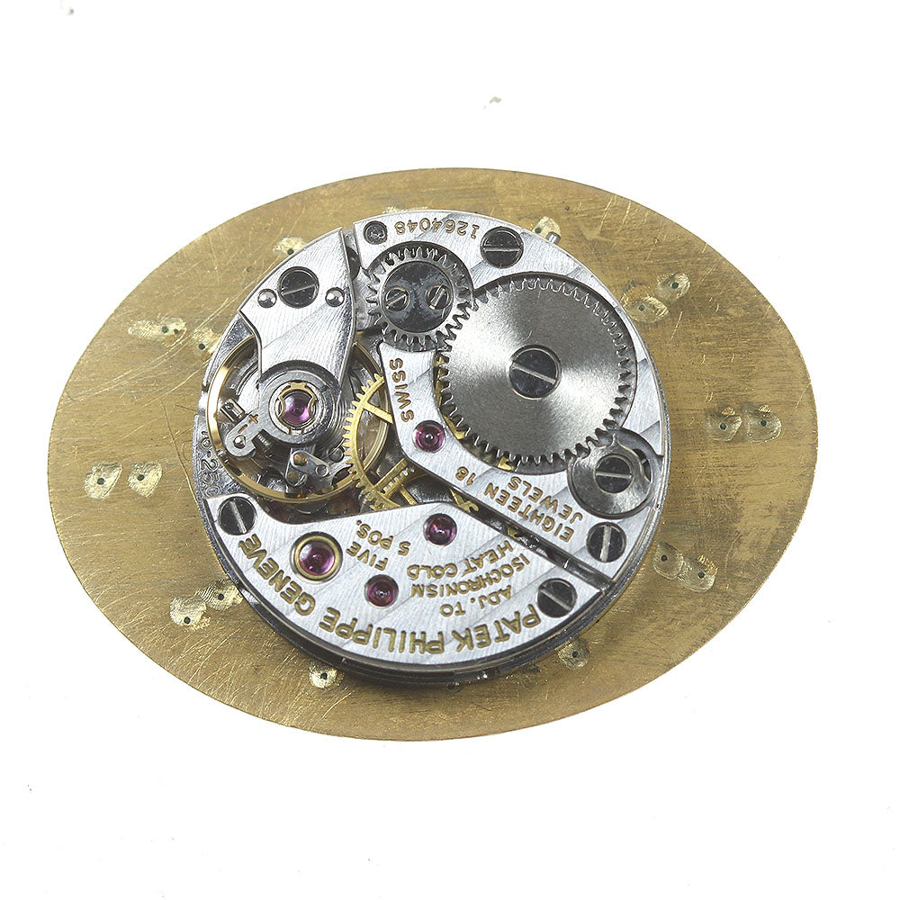 PATEK PHILIPPE Cal.16-250 Movement Brown Dial Hand Winding Ladies Watch_844361