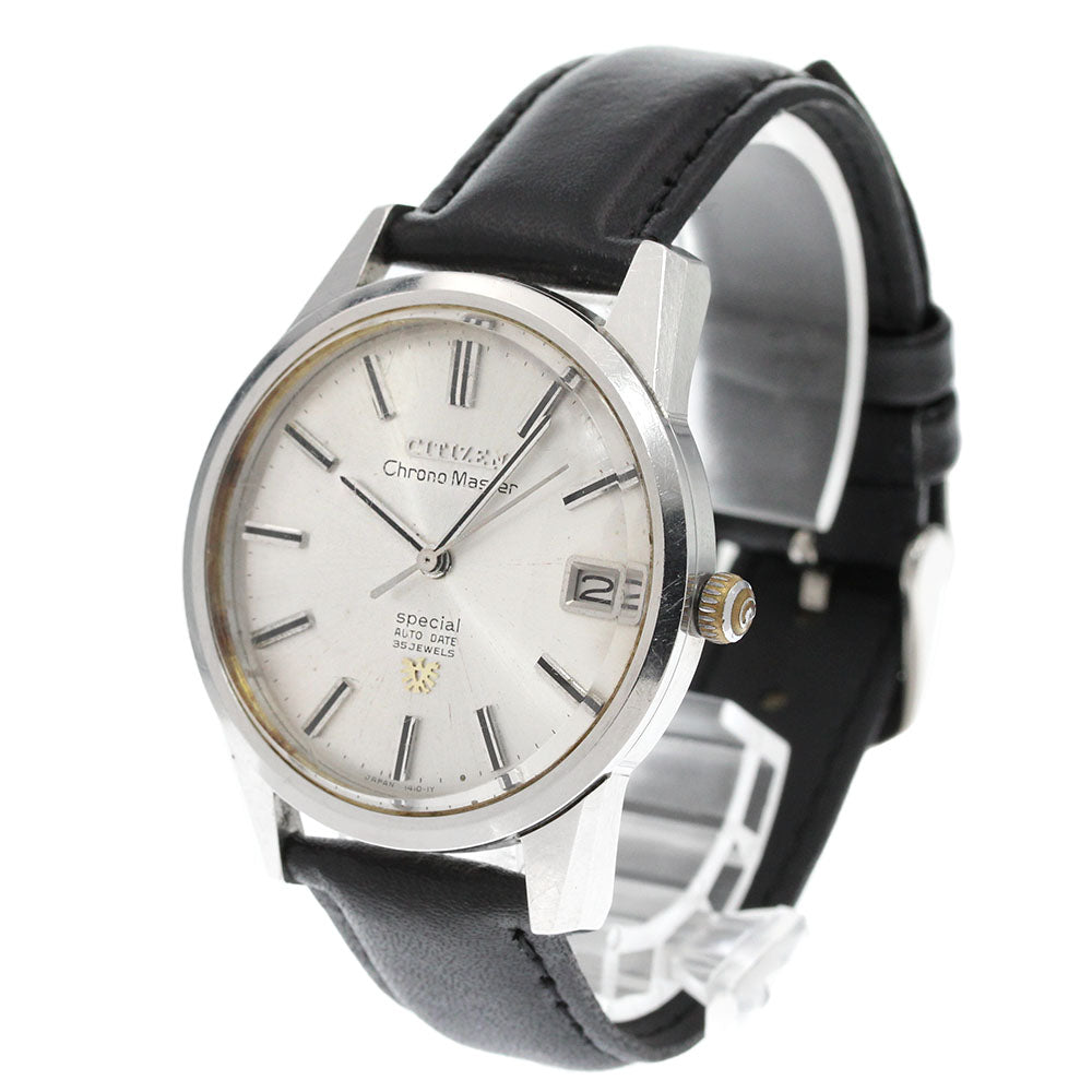 CITIZEN Chronomaster Autodate 4-54030IY CAL.5450 Silver Dial AT Men's_844364