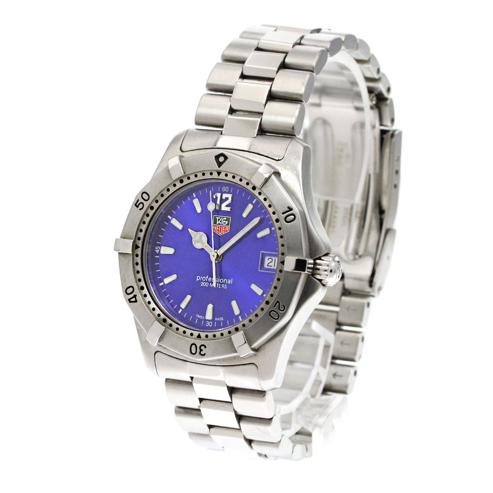 TAG HEUER Professional 200M WK1116-0 Date blue Dial Quartz Men's Watch_844379