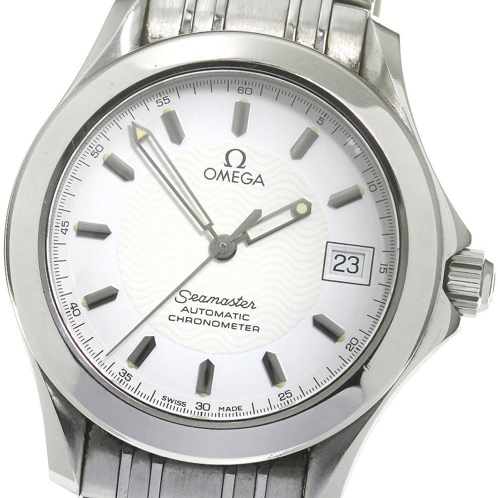 OMEGA Seamaster120 2501.21 Date white Dial Automatic Men's Watch_844394