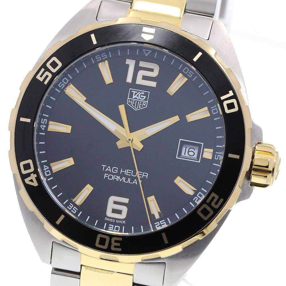TAG HEUER Formula 1 WAZ1121.BB0879 Date Black Dial Quartz Men's Watch_844423