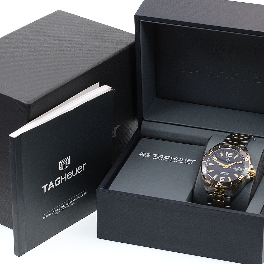 TAG HEUER Formula 1 WAZ1121.BB0879 Date Black Dial Quartz Men's Watch_844423