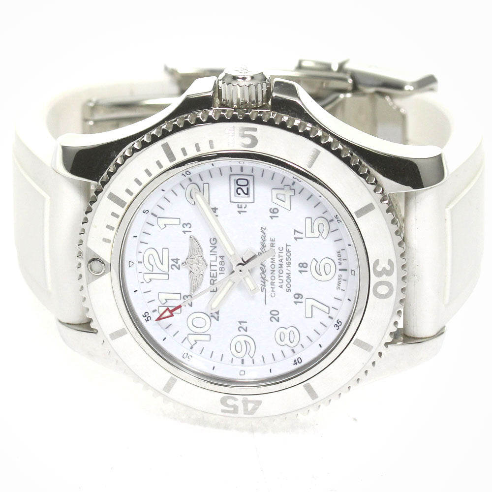 BREITLING Super Ocean II 42 A17365 Date white Dial Automatic Men's Watch_844476