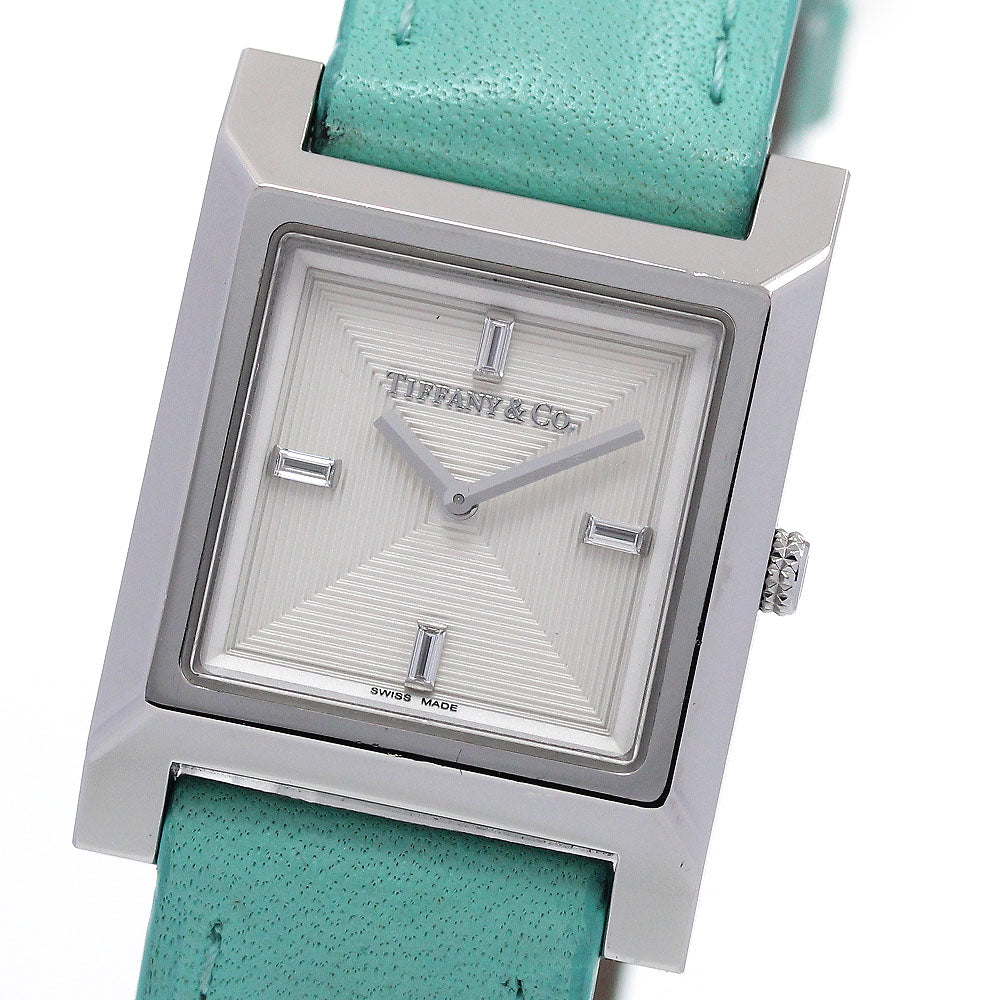 TIFFANY&Co. 1837 Makers 67460359 Square Silver Dial Quartz Ladies Watch_844535
