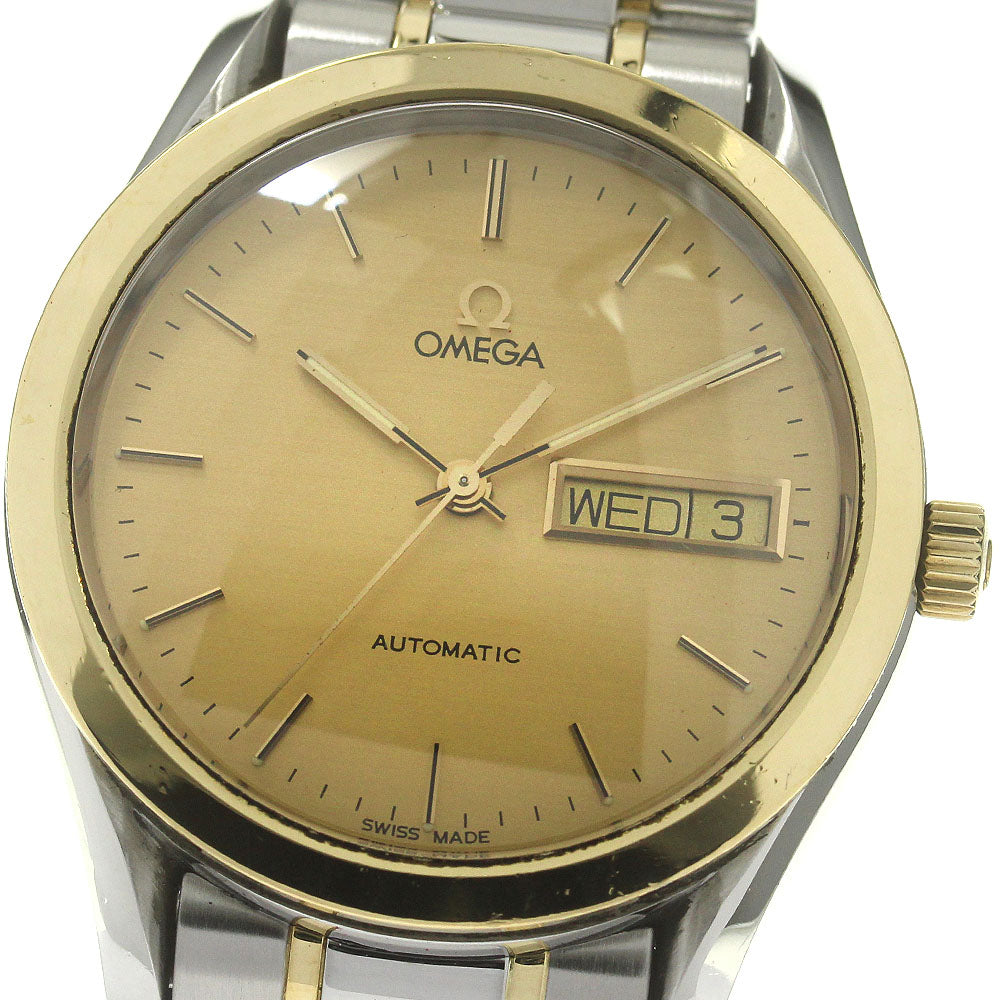 OMEGA Classic 5120.10 Day Date YG2 tone gold Dial Automatic Men's Watch_844538