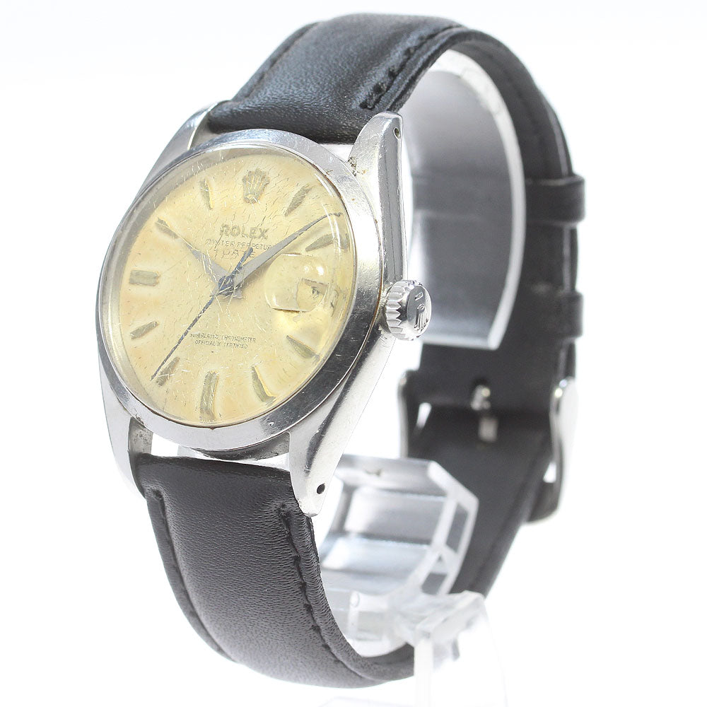 ROLEX Oyster perpetual 1500 Date cal.1560 Silver Dial Automatic Men's Watch_844562