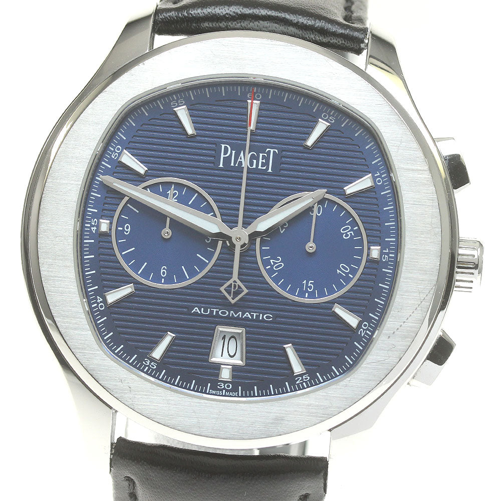 PIAGET Polo P11269 Chronograph Blue Dial Automatic Men's Watch_844595