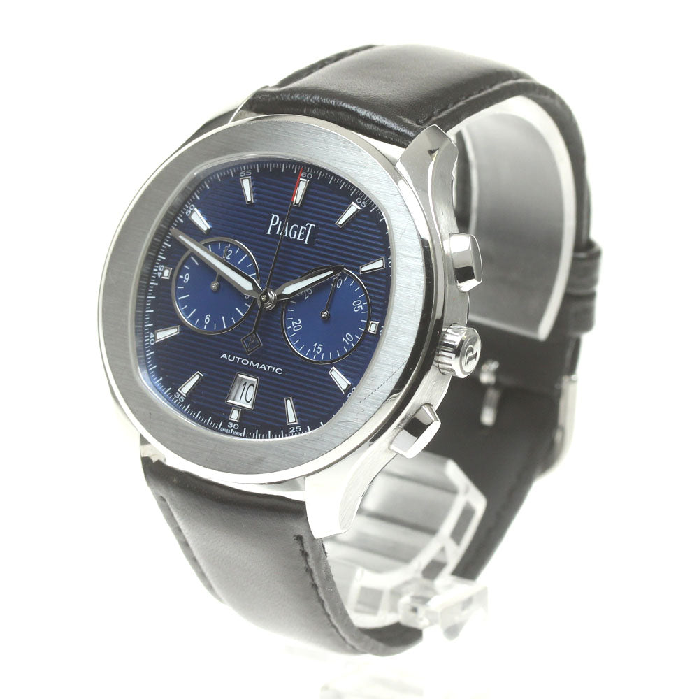 PIAGET Polo P11269 Chronograph Blue Dial Automatic Men's Watch_844595
