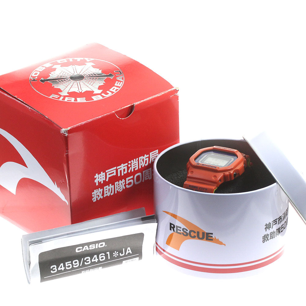 CASIO G-SHOCK Kobe City Fire Department GW-B5600FB-4JR Bluetooth Men's_844645