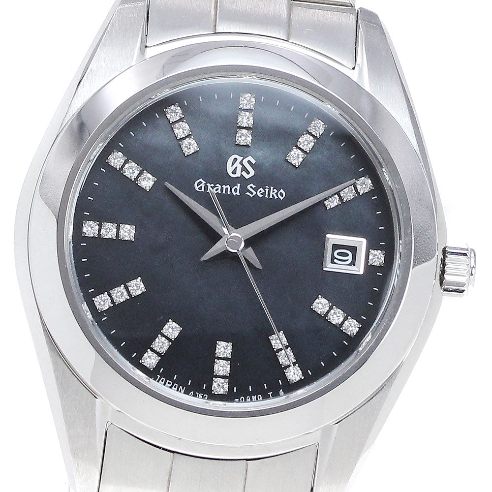 SEIKO Grand Seiko STGF271/4J52-0AB0 Diamond index Black shell Dial Quartz Ladies Watch_844665