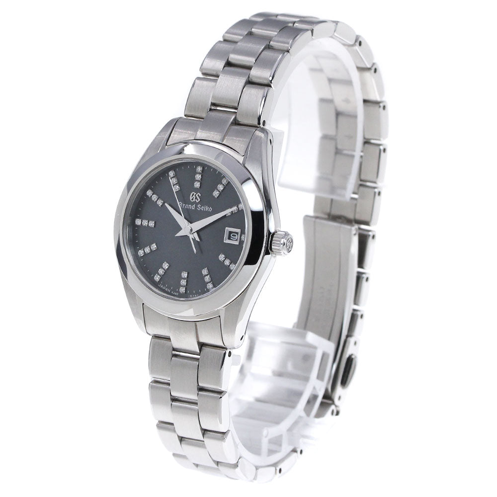 SEIKO Grand Seiko STGF271/4J52-0AB0 Diamond index Black shell Dial Quartz Ladies Watch_844665