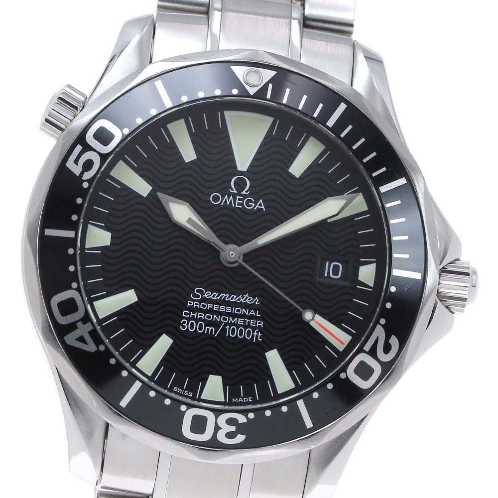 OMEGA Seamaster300 2254.50 Date black Dial Automatic Men's Watch_844683