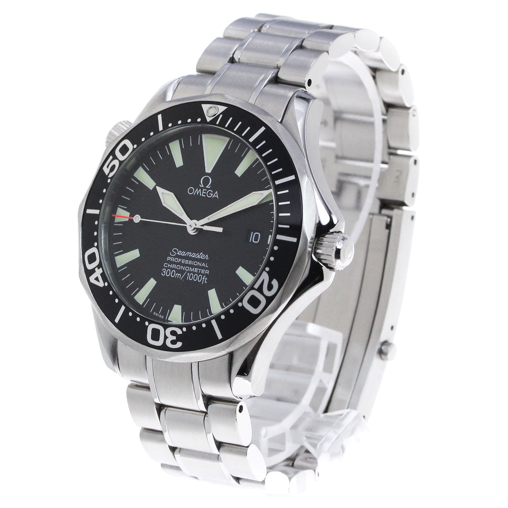 OMEGA Seamaster300 2254.50 Date black Dial Automatic Men's Watch_844683