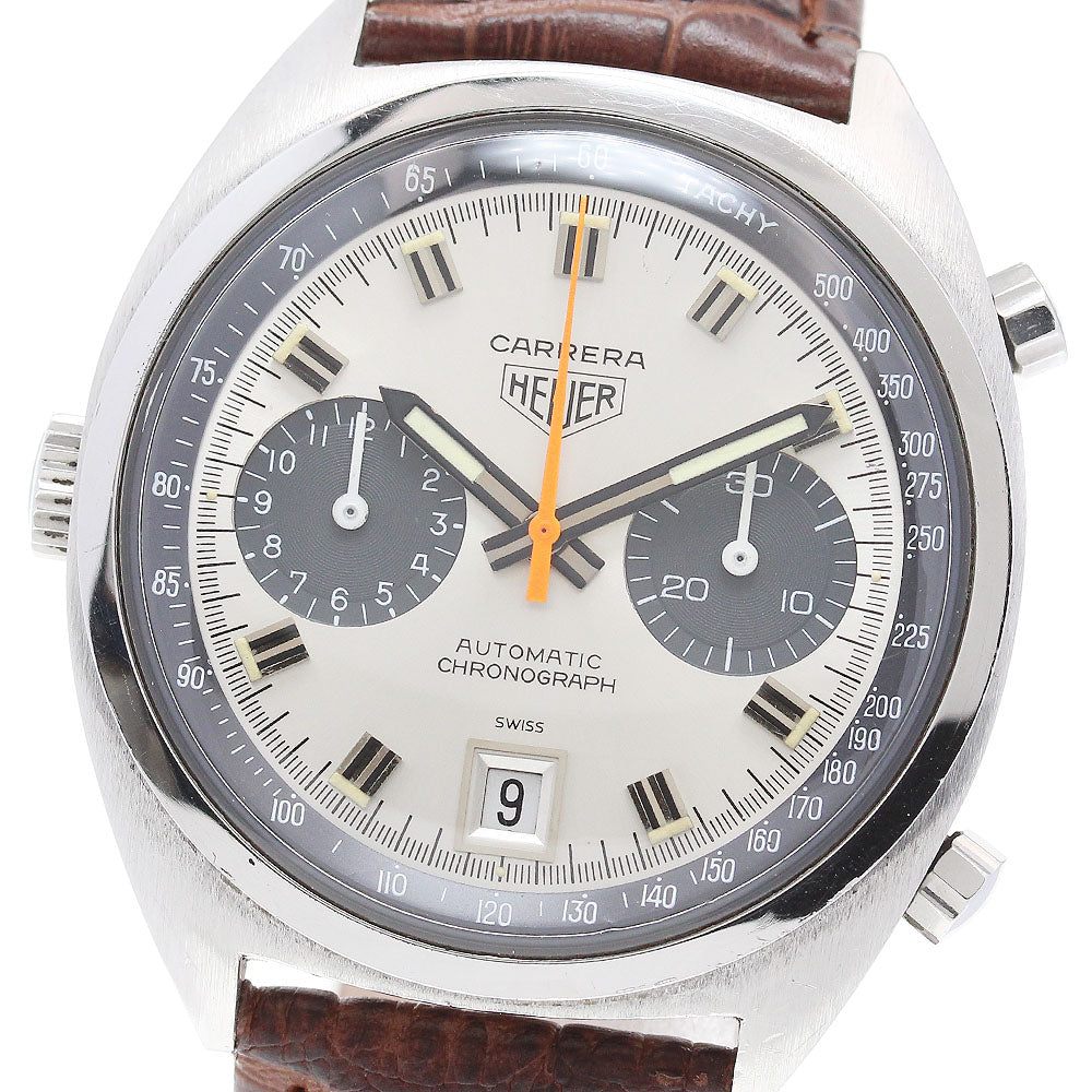 Heuer Carrera 1153 Date Chronograph Silver Dial Automatic Men's Watch_844688